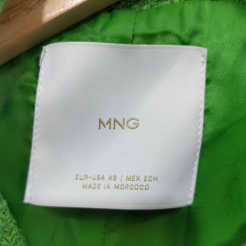 マンゴー MNG cropped tweed jacket クロップド ツイード ジャケット レディース import:XS